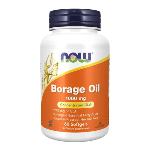 NOW FOODS Borage Oil 1000mg 60 caps