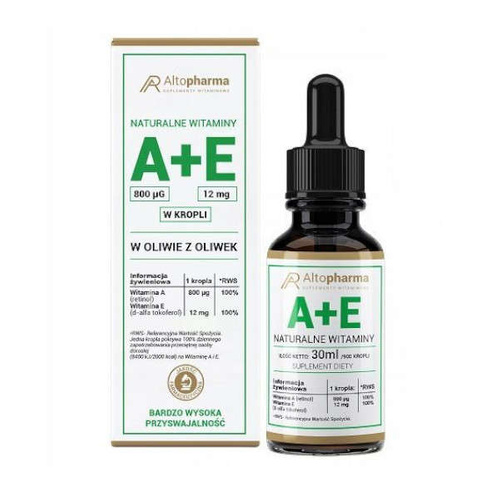 ALTO PHARMA Witamina A + E Forte 30 ml