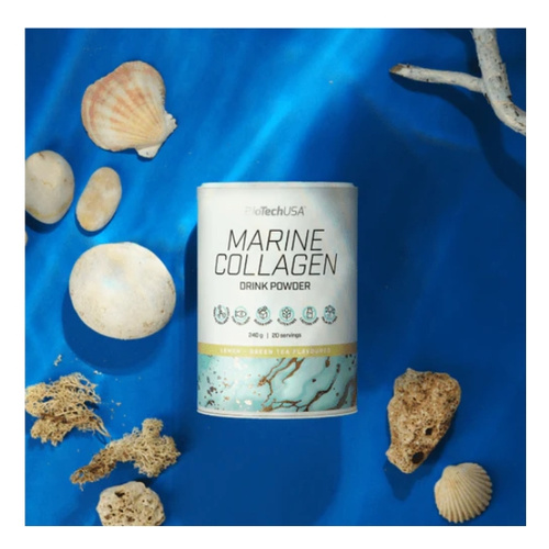 BIOTECH Marine Collagen - Hydrolizowany Kolagen 240 g
