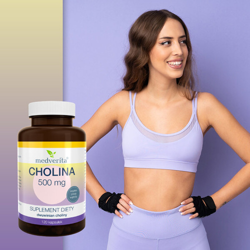 MEDVERITA Cholina 500 mg 120 kaps