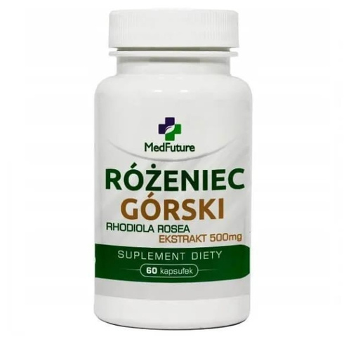 MEDFUTURE Różeniec Górski Ekstrakt 500 mg 60 kaps