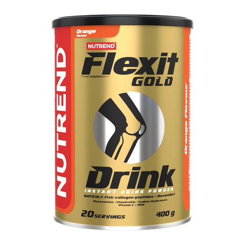 NUTREND Flexit GOLD Drink 400 g + 4F FUEL L-Carnitine 60 kaps