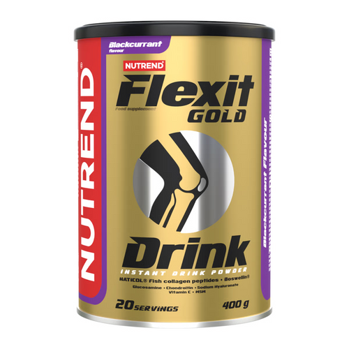 NUTREND Flexit GOLD Drink 400 g + 4F FUEL L-Carnitine 60 kaps
