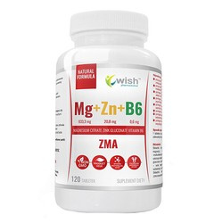 WISH Mg+Zn+Vit B6 120 tab