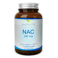 MEDVERITA NAC 200mg N-acetylo L-cysteina 90 kaps
