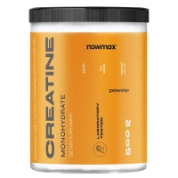 nowmax® Creatine Monohydrate 500 g + 5x CORNEXI ROLL & GO Baton Owsiany 30g