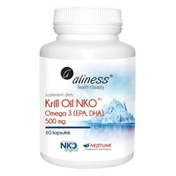 ALINESS Krill Oil NKO 500mg 60 kaps