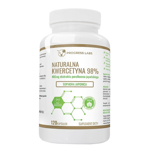 PROGRESS LABS Kwercetyna 400mg 120 kaps