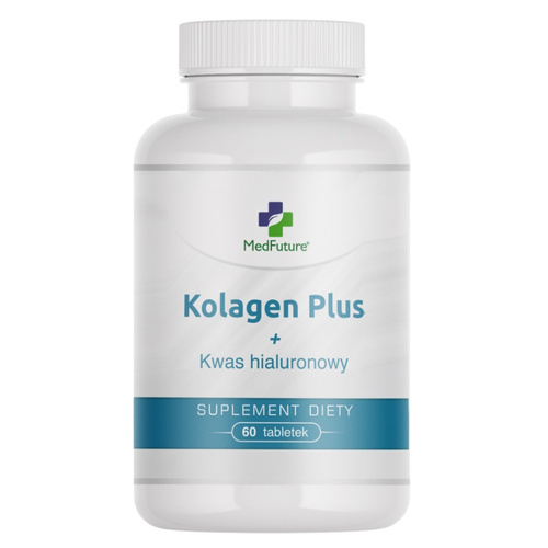MEDFUTURE Kolagen Plus + Kwas Hialuronowy 60 tab