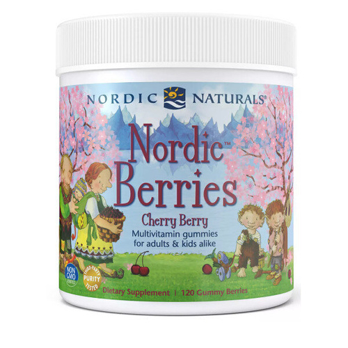 NORDIC NATURALS Berries Multivitamin Witaminy i Minerały 120 gummies