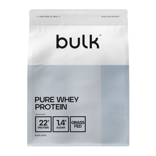 Bulk Pure Whey Protein 2500g ( Białko 22g, koncentrat serwatki, 5g BCAA)