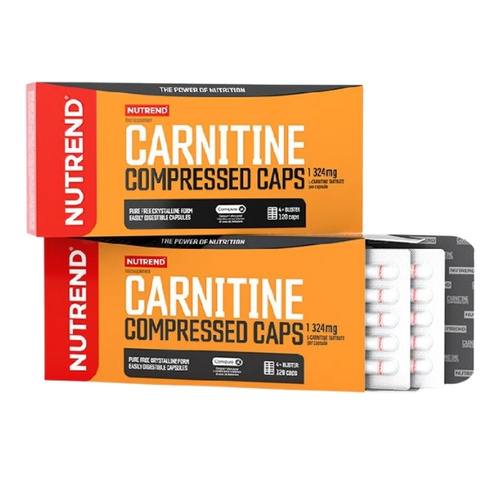 NUTREND Carnitine Compressed Caps 120 kaps