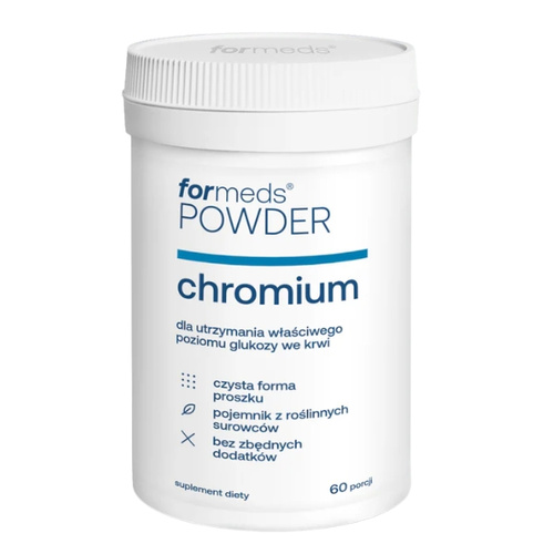FORMEDS Chromium - Chrom 200µg Powder 60 porcji