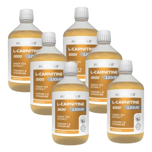 6x ACTIVLAB L-Carnitine 3000 liquid 500 ml