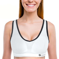 SPORTASTISCH Damski biustonosz sportowy "Sporty Bra" roz S kolor biało-szary