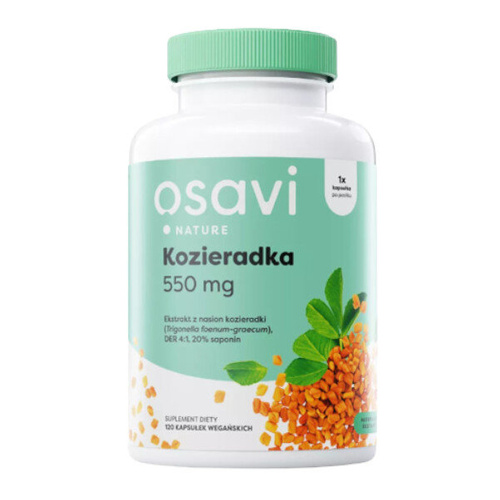 OSAVI Kozieradka 550mg 120 vcaps