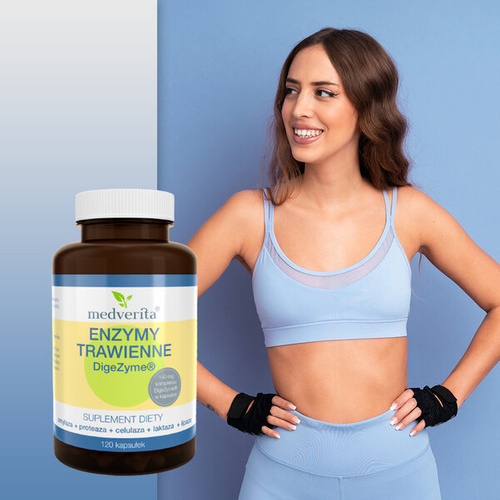 MEDVERITA Enzymy Trawienne DigeZyme 120 kaps