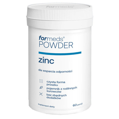 FORMEDS F-ZINC Cytrynian Cynku 48mg 48g/60 porcji