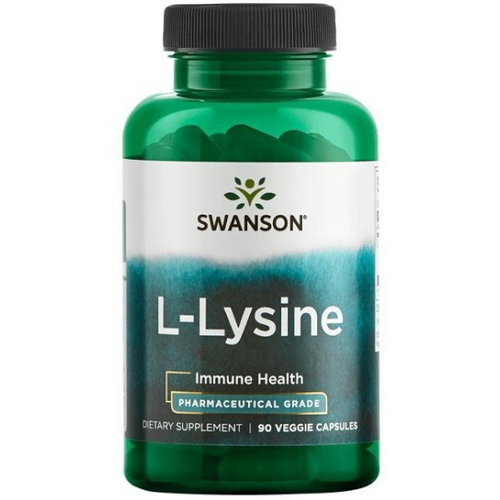 SWANSON AjiPure L-Lizyna 500 mg 90 kaps