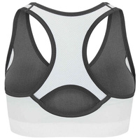 SPORTASTISCH Damski biustonosz sportowy "Sporty Bra" roz L kolor biało-szary