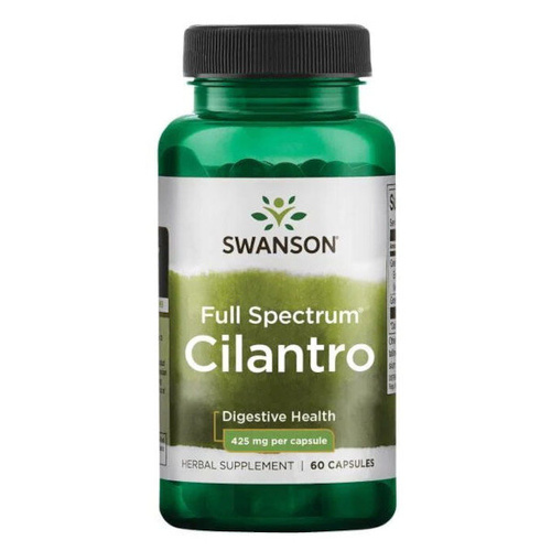 SWANSON Full Spectrum Cilantro Kolendra Siewna 425mg 60 kaps