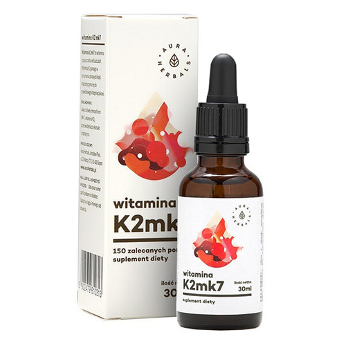 AURA HERBALS Witamina K2MK7 Krople 30 ml