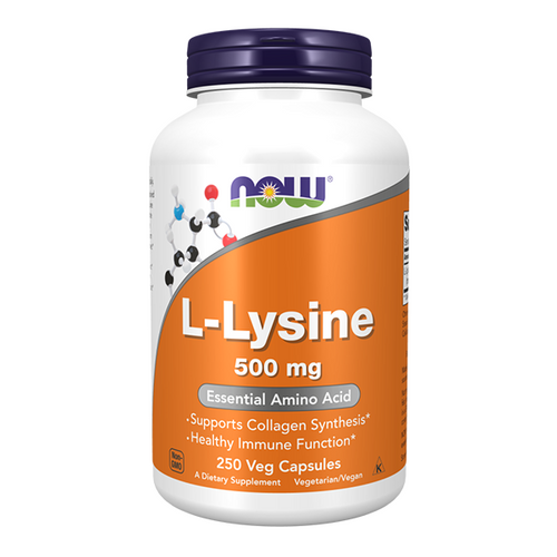 NOW FOODS L-Lysine 500mg 250 vkaps