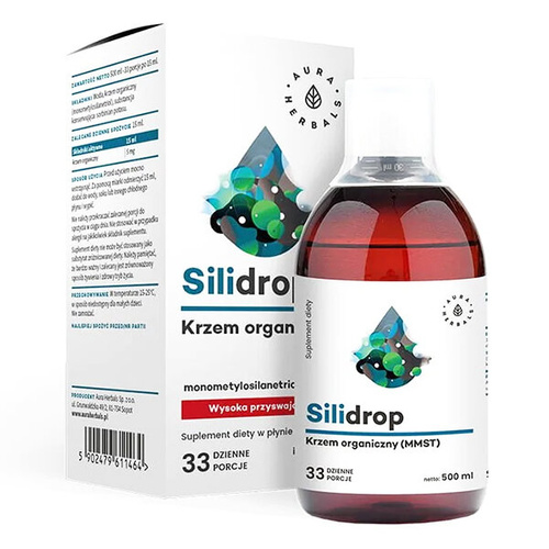 AURA HERBALS Silidrop Krzem Organiczny MMST 500 ml