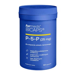 FORMEDS BICAPS Witamina B6 25mg P-5-P 60 kaps