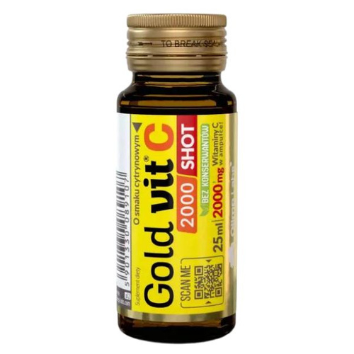 OLIMP Gold-Vit C 2000 Shot SOK ampułka szklana 25ml