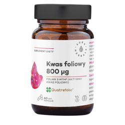 AURA HERBALS Kwas foliowy 800 μg 60 kaps