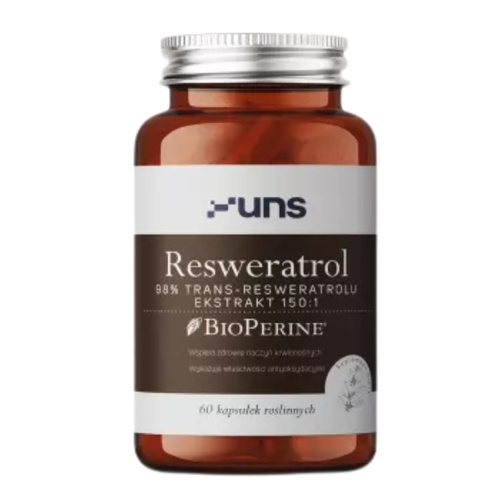 UNS Resweratrol + Bioperine 60 kaps
