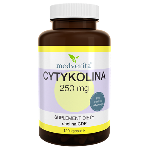 MEDVERITA Cytykolina 250mg 120 kaps