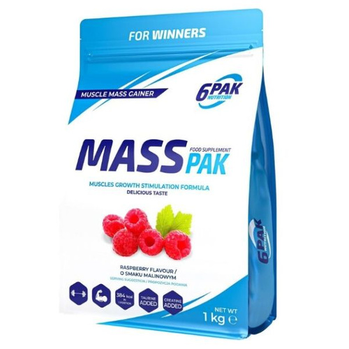 6PAK Mass Pak 1000 g