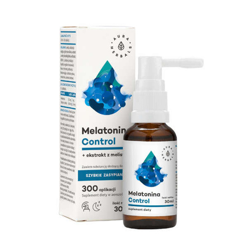 AURA HERBALS Melatonina Control + Melisa Aerozol 30 ml