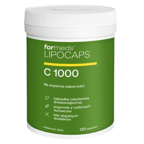 FORMEDS LIPOCAPS C 1000 Liposomalna Witamina C 120 kaps