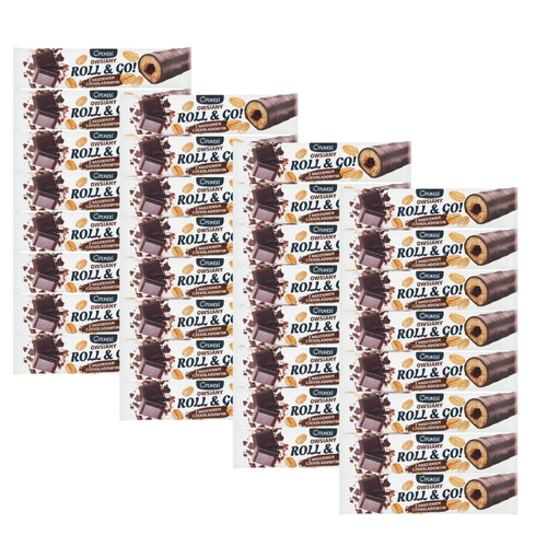 32x CORNEXI ROLL & GO Baton Owsiany z Nadzieniem Czekoladowym 30 g