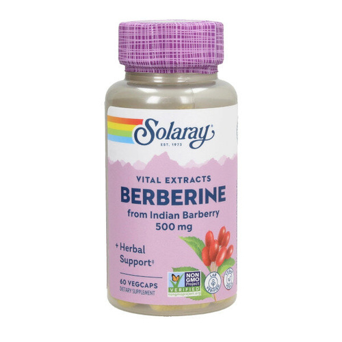 SOLARAY Berberine 500mg 60 vkaps