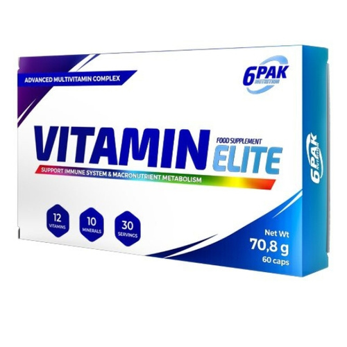 6PAK Vitamin Elite 60 kaps