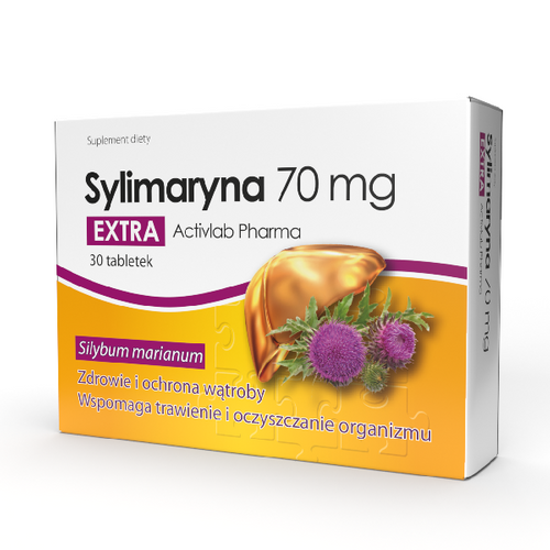 Wsparcie Wątroby ACTIVLAB Sylimaryna EXTRA 70mg 30 kaps