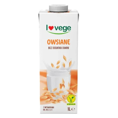 SANTE Napój Lovege Owsiany Bez Dodatku Cukru 1000 ml