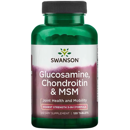 SWANSON Glucosamine Chondroitin & MSM 120 tab