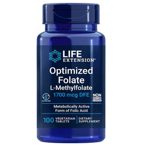 LIFE EXTENSION Optimized Folate 1700mcg 100 vtabl