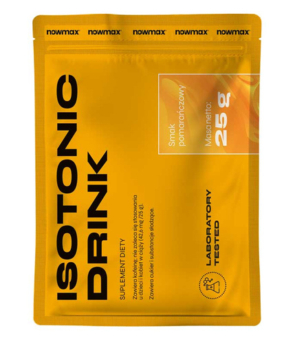 20x nowmax® Isotonic Drink 25 g POMARAŃCZA