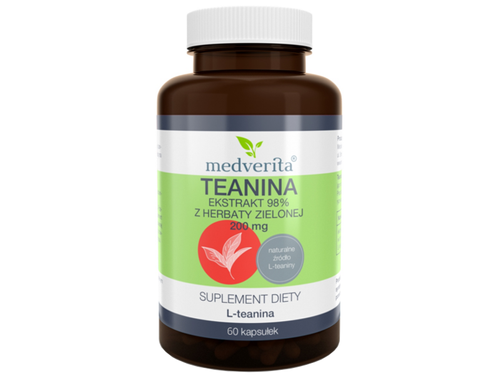 MEDVERITA Teanina 200mg 60 kaps 