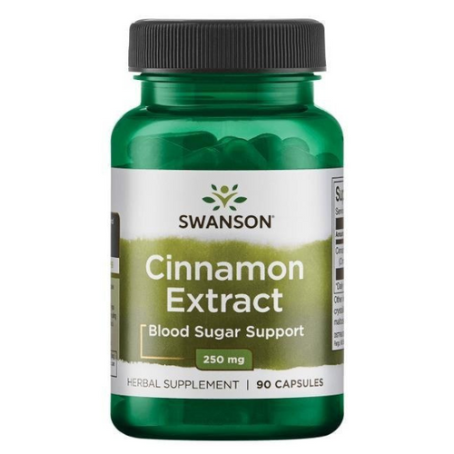 SWANSON Cynamon extrakt 250 mg 90 kaps