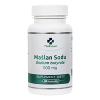 MEDFUTURE Maślan Sodu 500mg 60 kaps