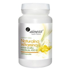 ALINESS Naturalna Witamina E 400 IU 100 kaps