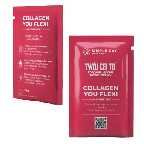 TWÓJ CEL TO Collagen You Flexi Kolagen na Stawy do Picia 30 sasz