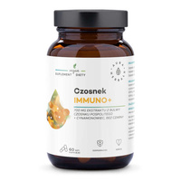 AURA HERBALS Czosnek Immuno+ 60 kaps
